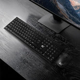 Keyboard and Mouse Nano RS RS580 Black